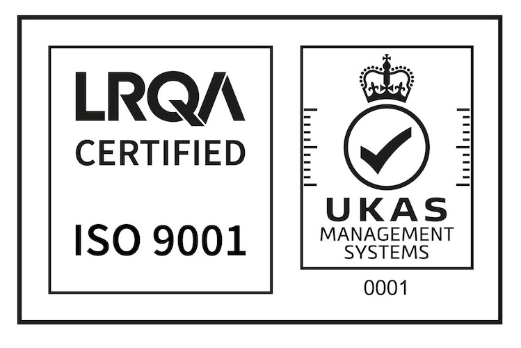 LRQA ISO 9001:2015 Certified