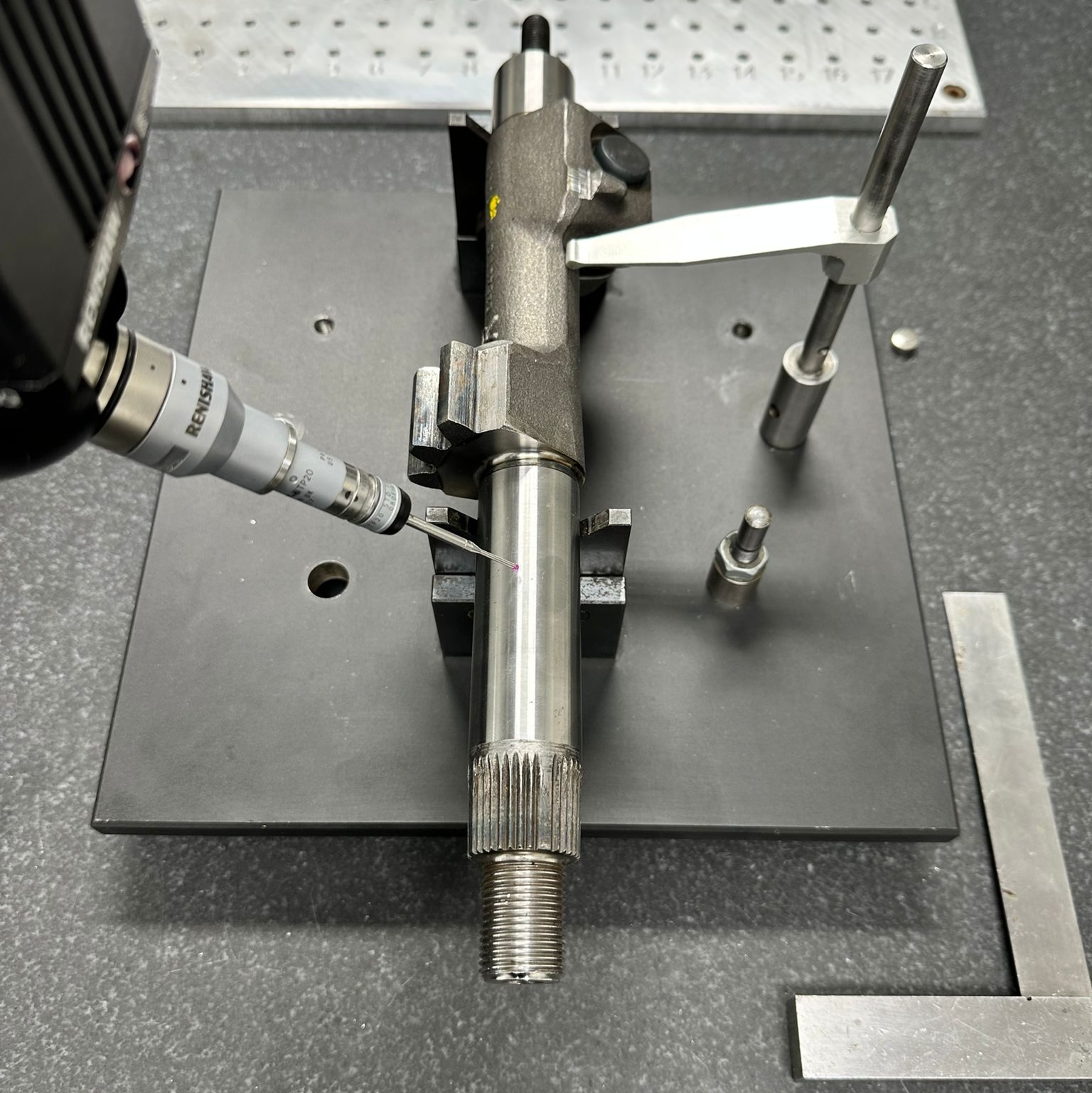 CMM measurement setup